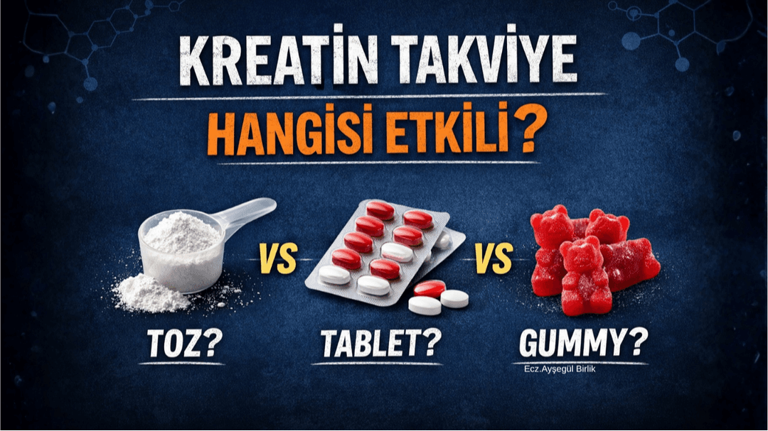 KREATİN TAKVİYE FORMUNUN ÖNEMİ